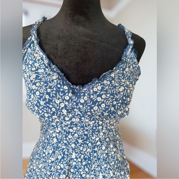 Princess Polly Thunderclouds Playsuit Romper Size 8 Blue Floral Print - Picture 15 of 15